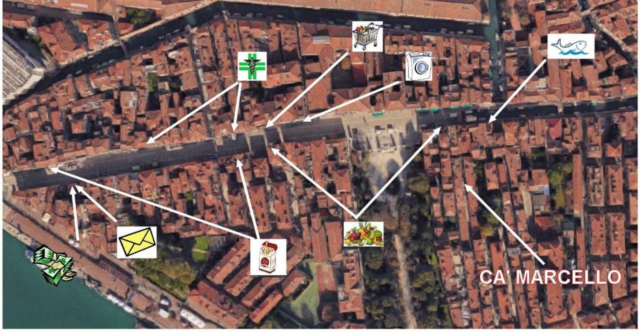 Ca' Marcello - Biennale Apartment Venesia Bagian luar foto